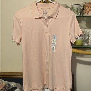 BNWT Croft & barrow Women's Pink Polo Shirt
000585